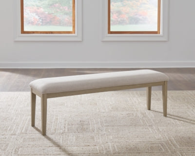 Vallardia 56" Upholstered Dining Bench