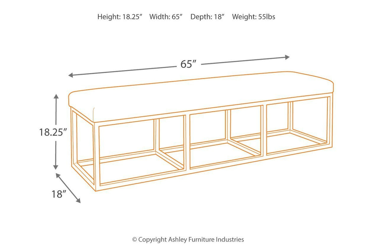 LARGE UPH DINNING BENCH