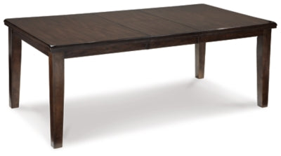 RECTANGULAR DINNING ROOM EXT TABLE