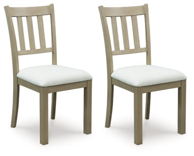 Calmoro Dining UPH Side Chair (2/CN)