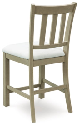 Calmoro Upholstered Barstool (2/CN)