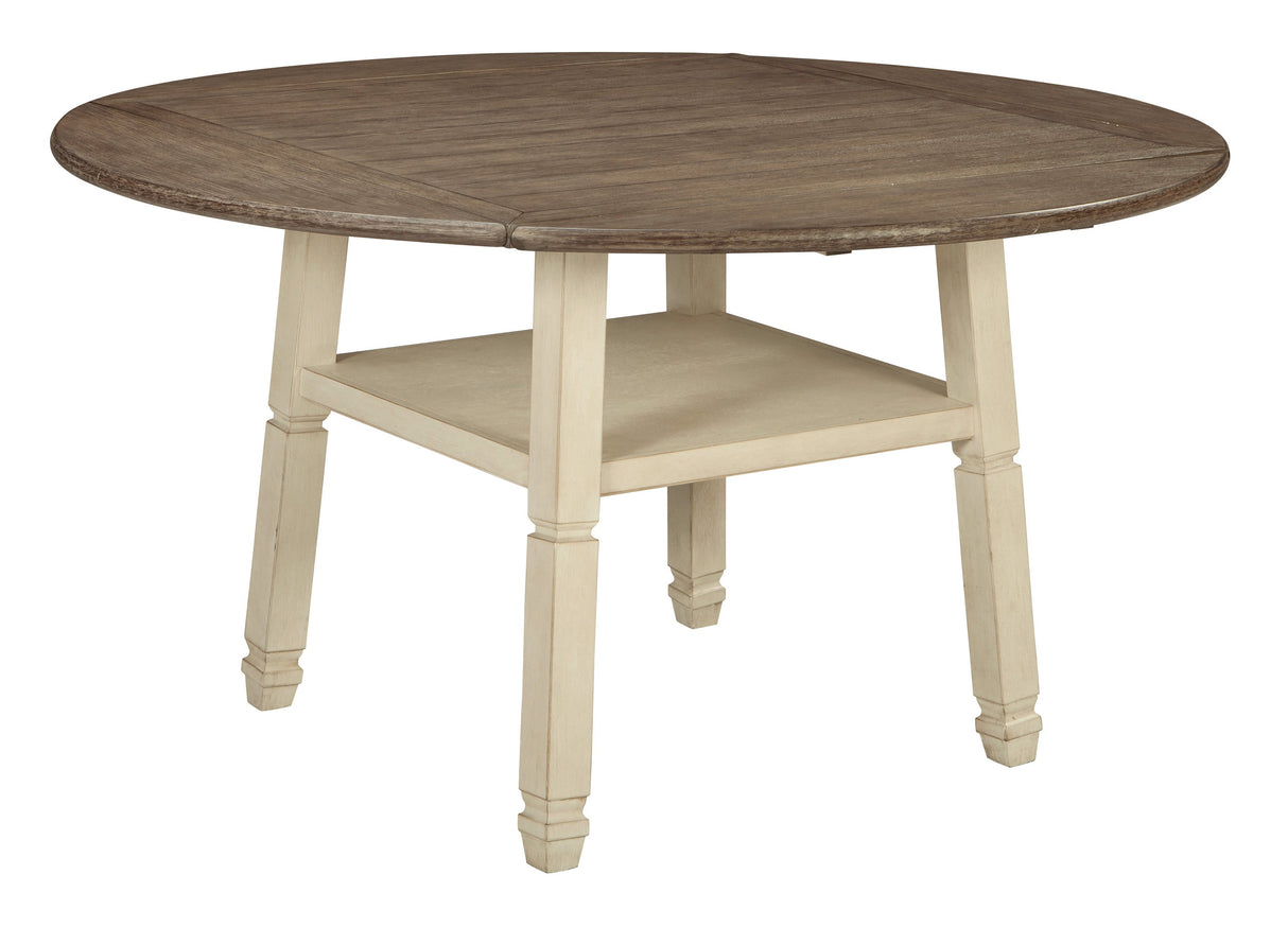 Bolanburg Counter Height Dining Drop Leaf Table