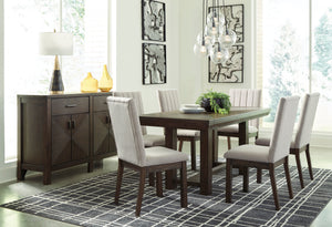 Dellbeck Dining Table and 6 Chairs Set