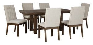 Dellbeck Dining Table and 6 Chairs Set