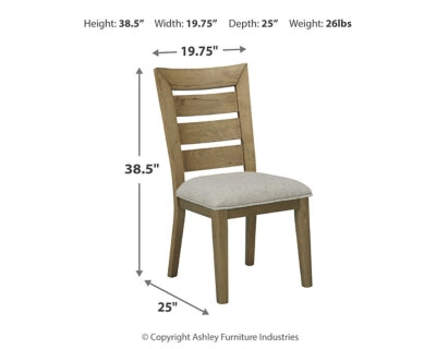 D841-04 Galliden Dining UPH Side Chair