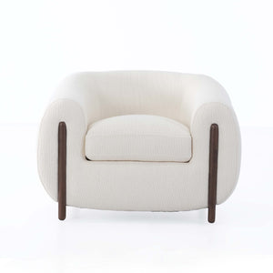 Grace Beige Accent Chair (96Cm)