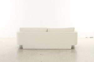 Floating Bouclé Cream Sofa