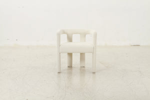 Spartacus Cream Boucle Dining Chair