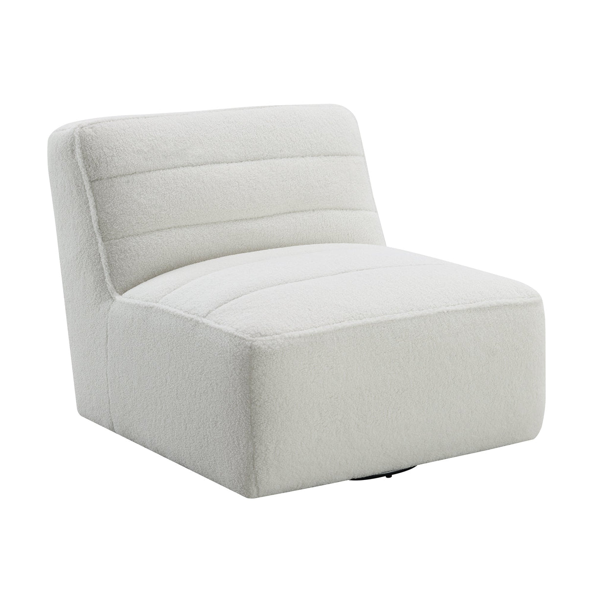 Defender Sectional Swivel Chair In White