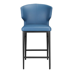 Delaney Counter Stool Steel Blue