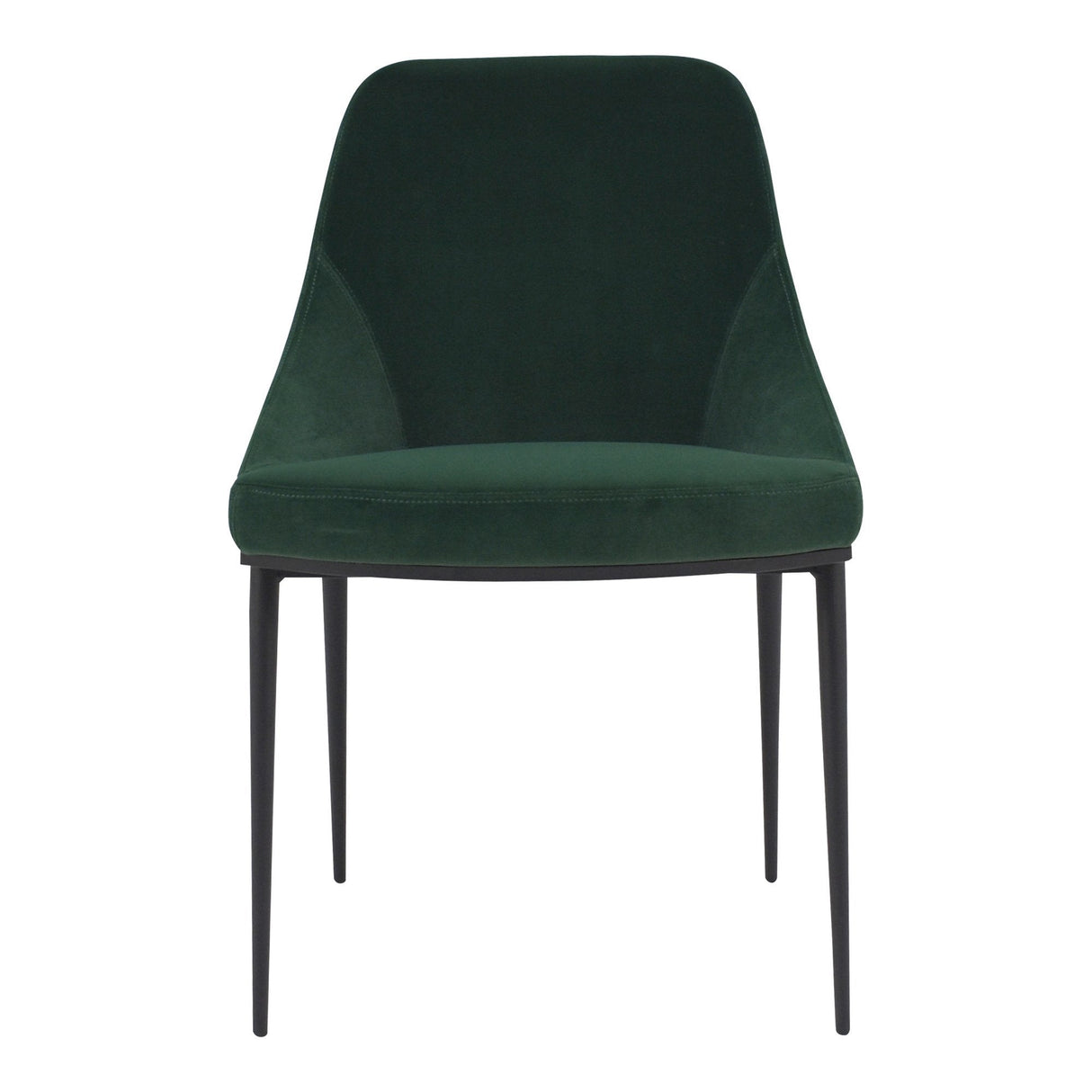 Sedona Dining Chair Green Velvet-M2