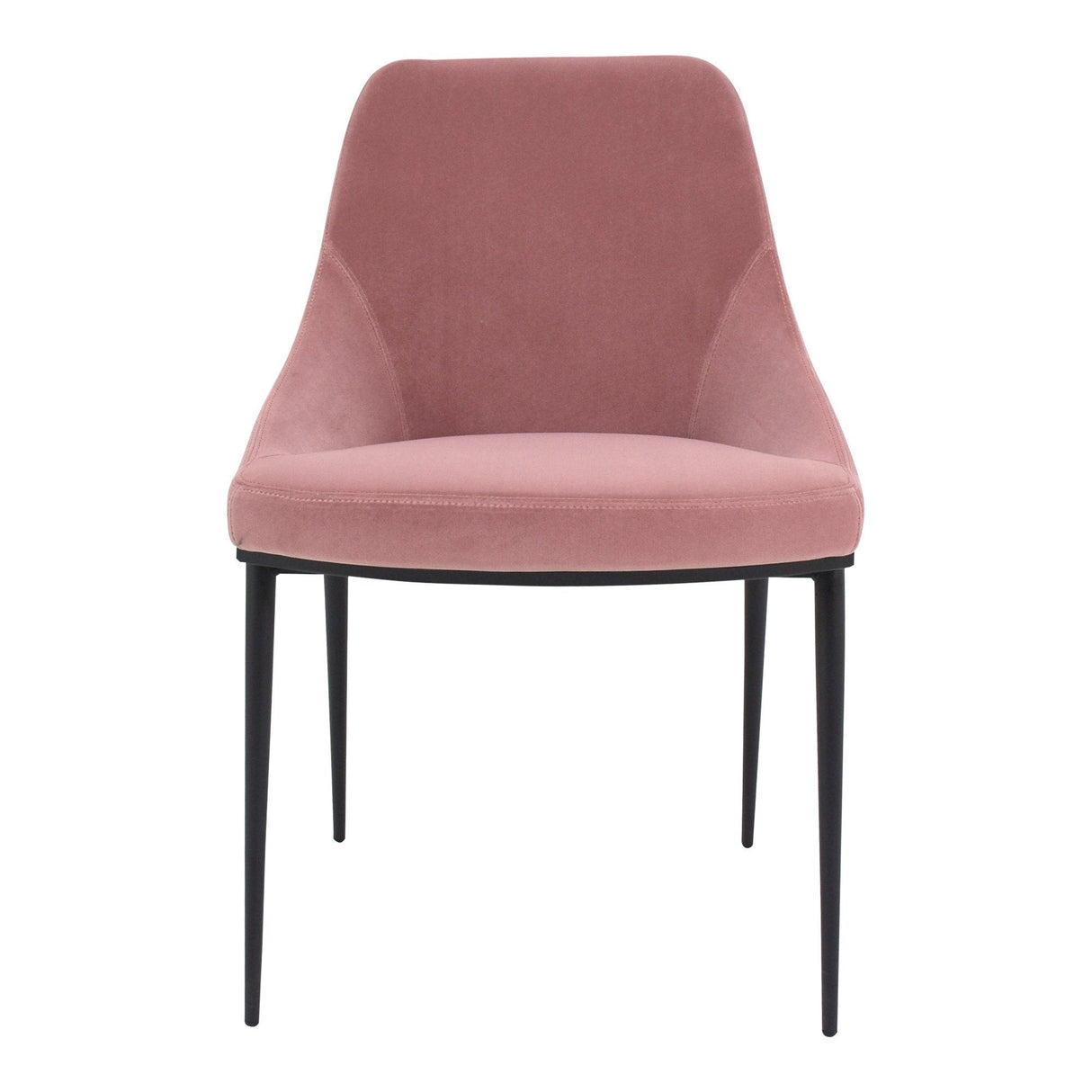 Sedona Dining Chair Pink Velvet-M2