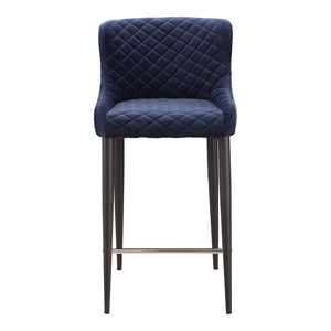 Etta Counter Stool Dark Blue