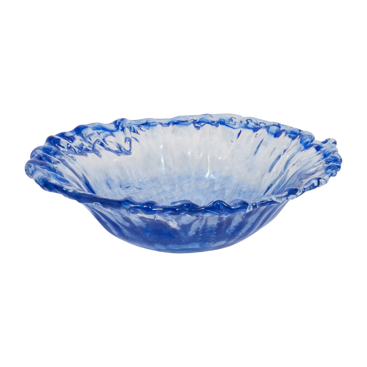 14" HARRISON LARGE BLUE BOWL