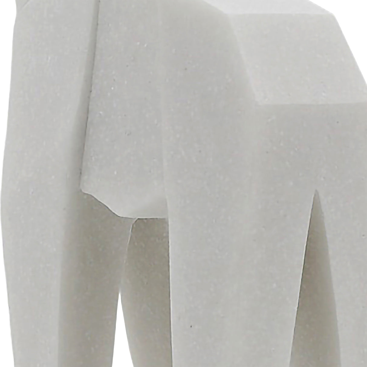 16" ANDORA GIRAFFE STATUARY, WHITE