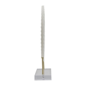 18" GABELLA STATUARY, WHITE