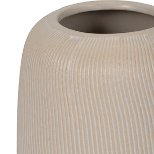 12" KITAMI LARGE VASE, IVORY