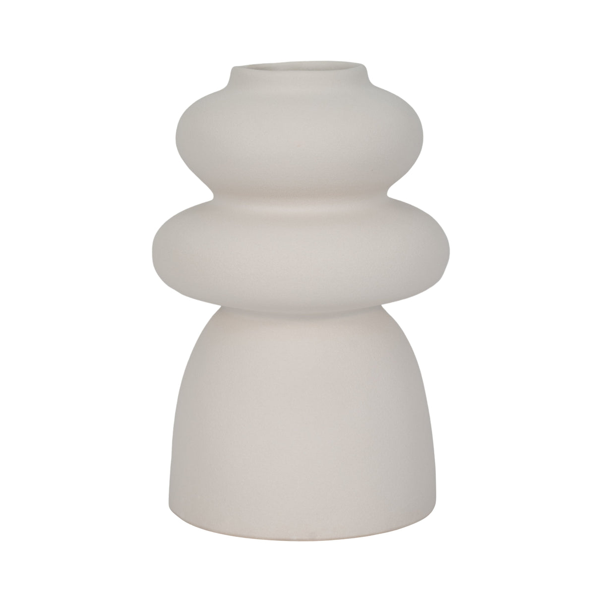 11" HIDAKA SMALL VASE, IVORY