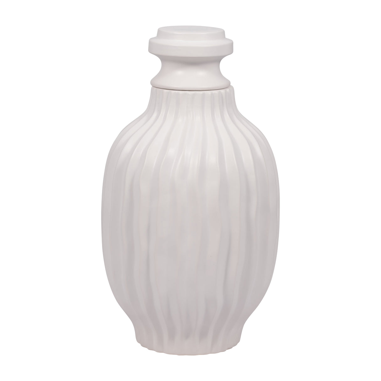 FENTON SMALL CERAMIC LIDDED JAR