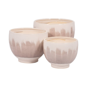 VALDIVA CERAMIC PLANTERS - SET OF 3