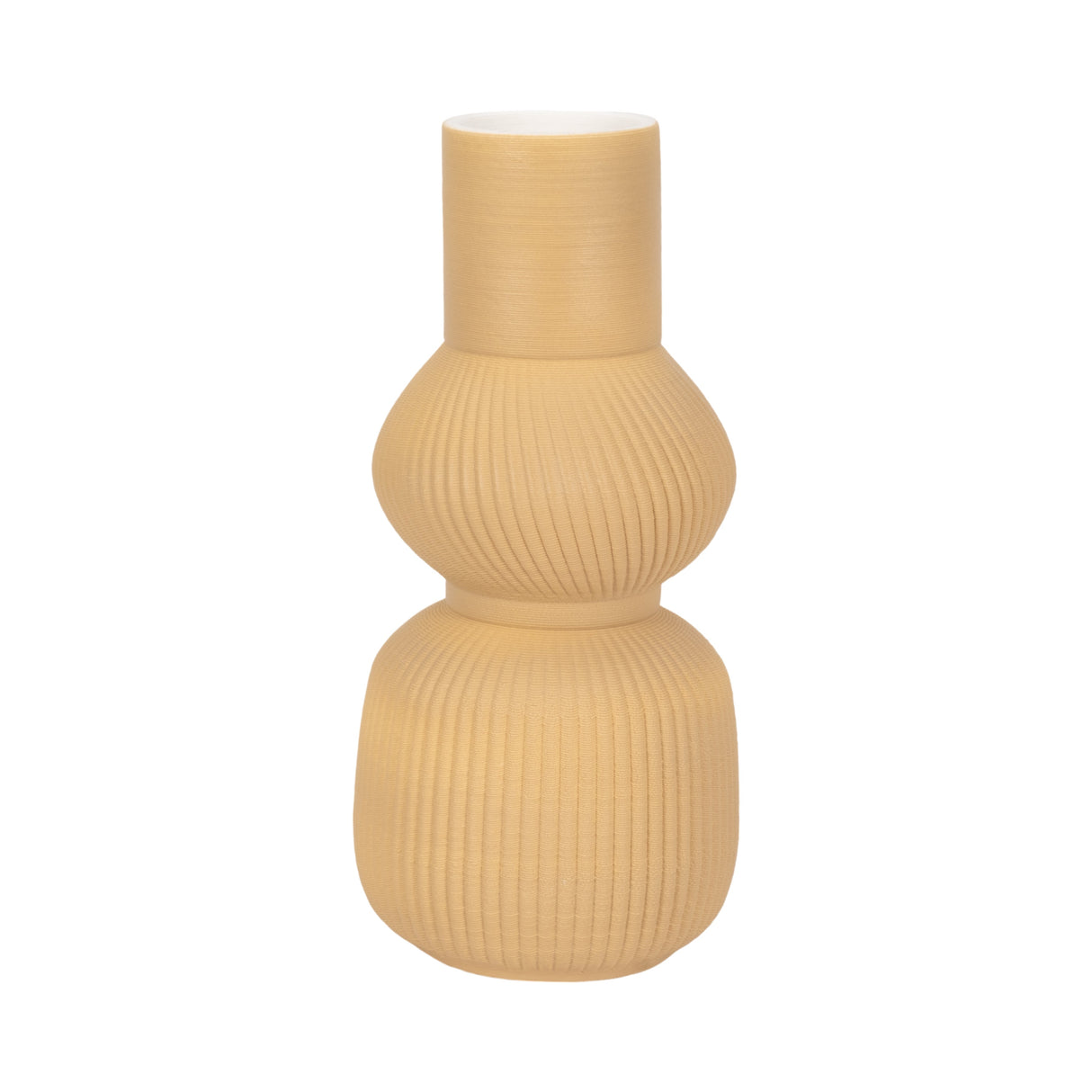 12" MARCHENA 3D PRINTED VASE, ICED COFFEE