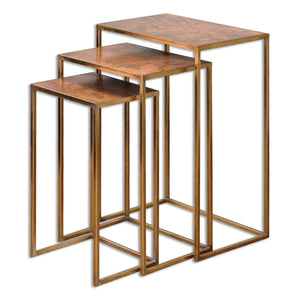 Copres Nesting Tables, S/3