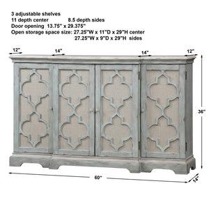 Sophie 4 Door Cabinet