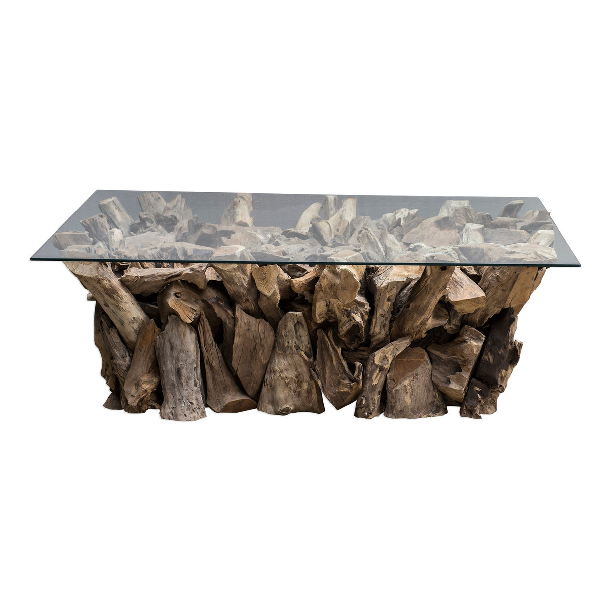 Teak Root Coffee Table (Top +Base)