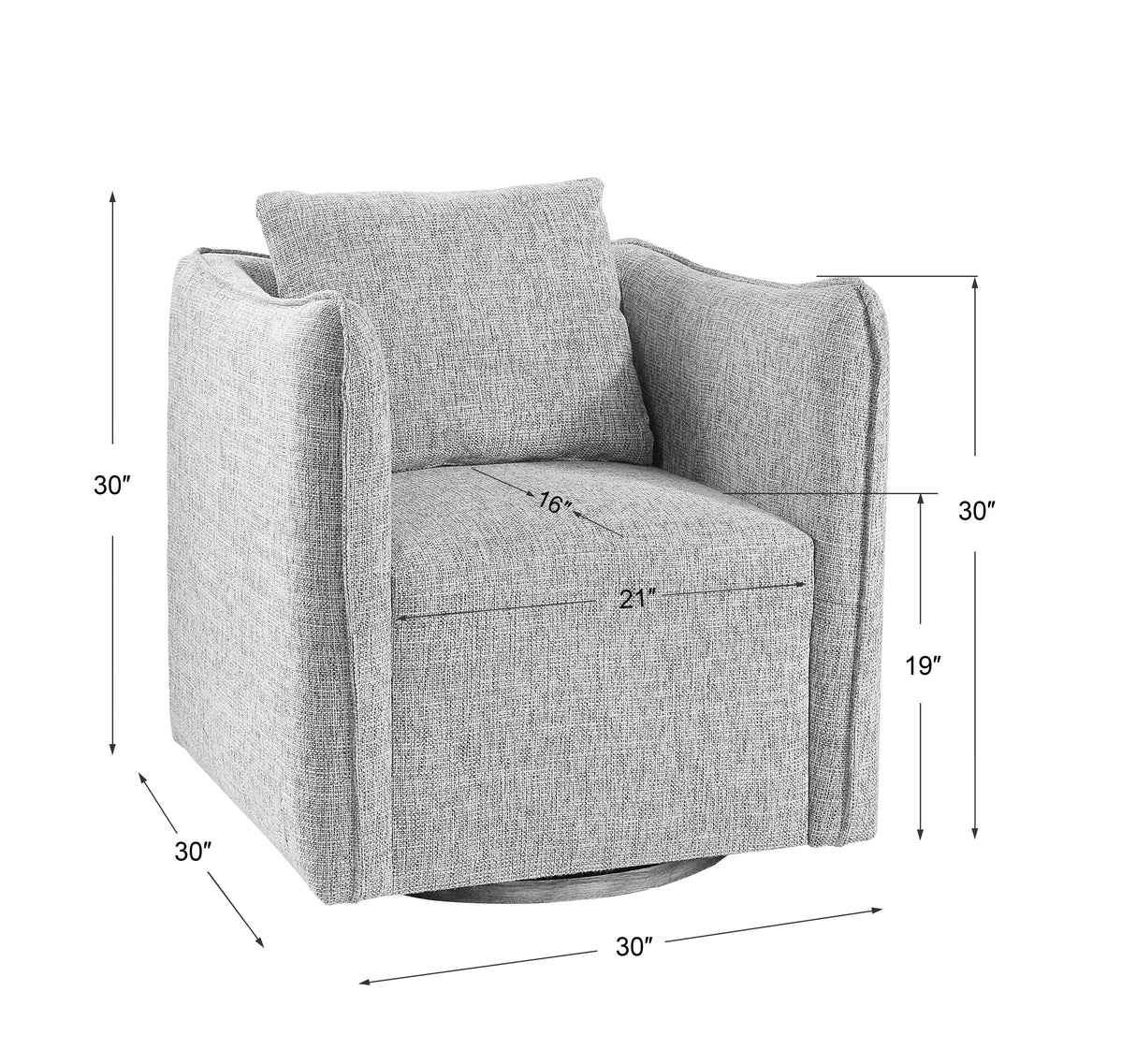 Corben Swivel Chair