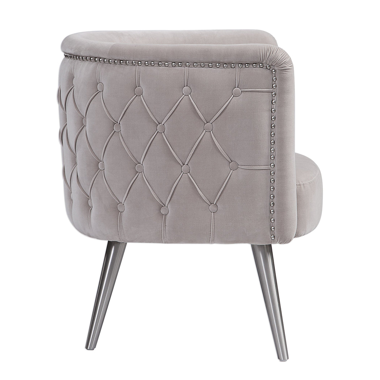 Haider Accent Chair, Champagne