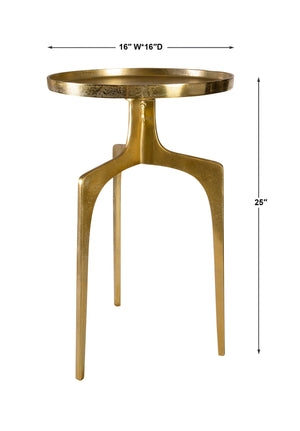 Kenna Accent Table, Gold