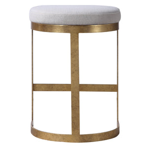 Ivanna Counter Stool, Gold