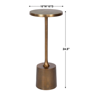 Sanaga Drink Table, Gold