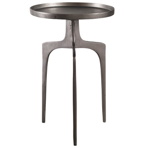 Kenna Accent Table Nickel