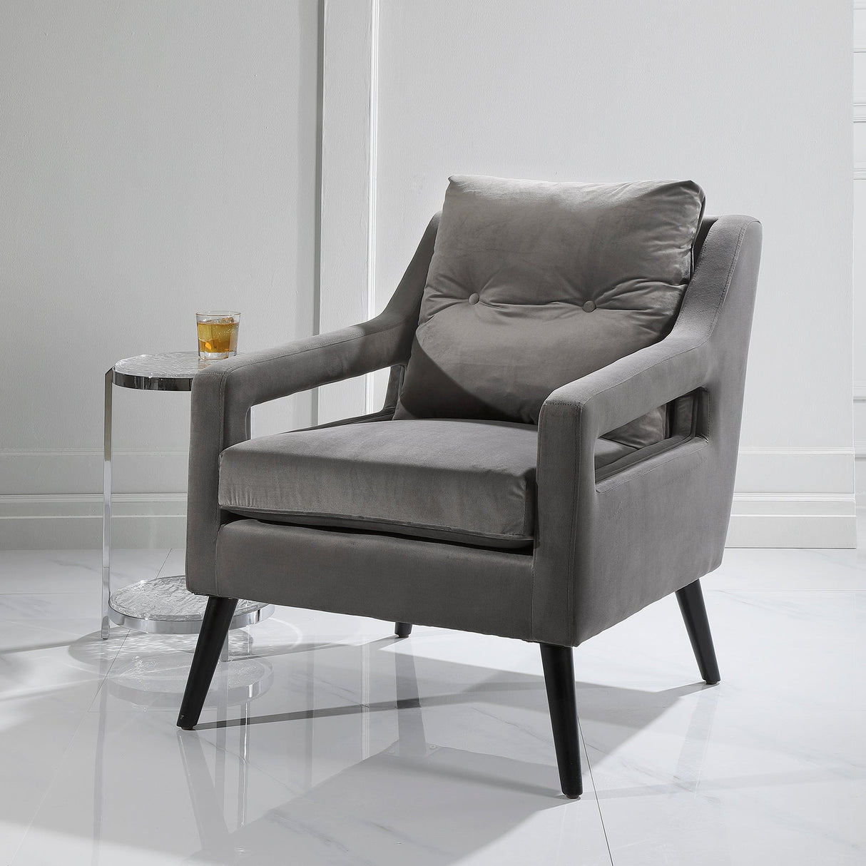 O'Brien Armchair, Gray