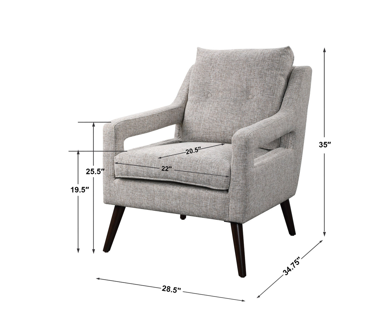 O'Brien Armchair, Neutral