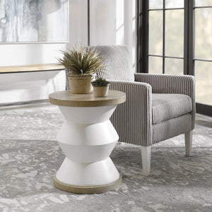 Spool Side Table