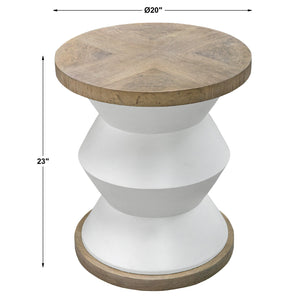 Spool Side Table