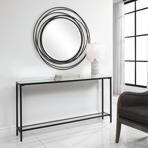 Hayley Console Table, Black