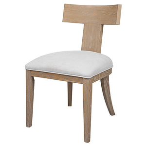 Idris Armless Chair, Natural