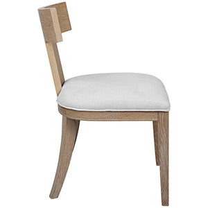 Idris Armless Chair, Natural