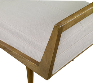 Waylon Bench, Ivory