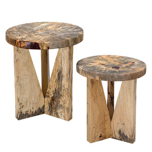 Nadette Nesting Tables, Natural, S/2