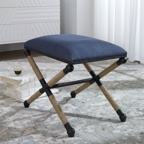 Firth Small Bench, Navy