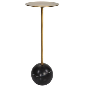 Uttermost Gimlet Brass Drink Table