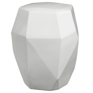 Maquette Garden Stool, White