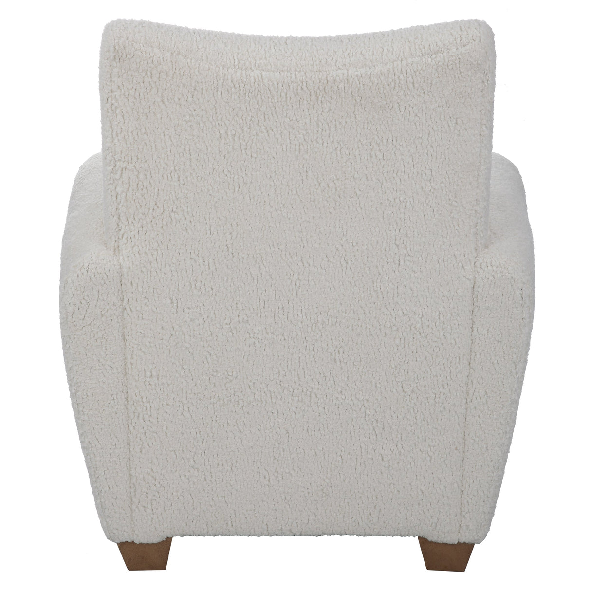 Uttermost Teddy White Shearling Accent Chair