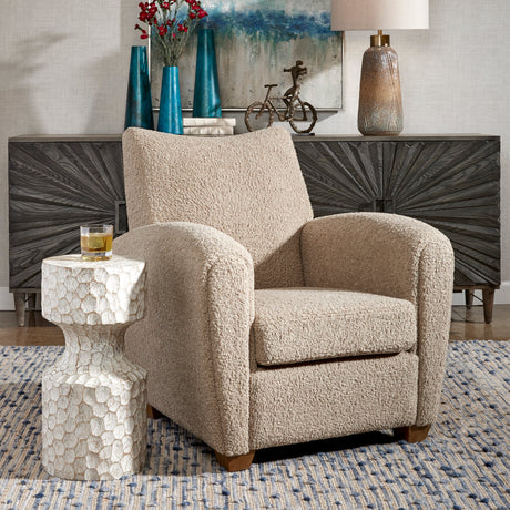 Uttermost Teddy Latte Accent Chair