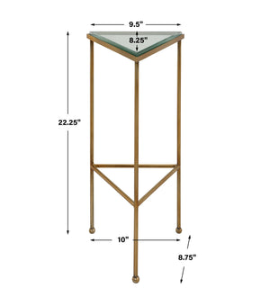 Uttermost Giza Triangular Drink Table