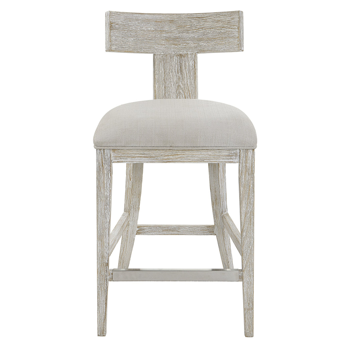 Idris Counter Stool, White